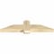 Ekena Millwork Eugene Rough Sawn Timber Gable Bracket, Douglas Fir, 48"W x 12"H x 4"D x 6"F, 6/12 Pitch GBW048X12X0406EUG00RDF - alternate 5